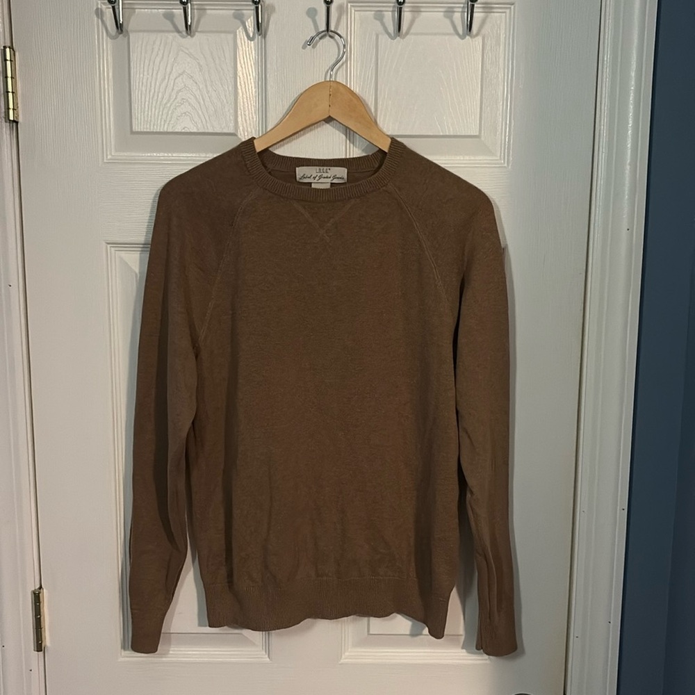 Men’s Tan Sweater Size Medium (Slim)